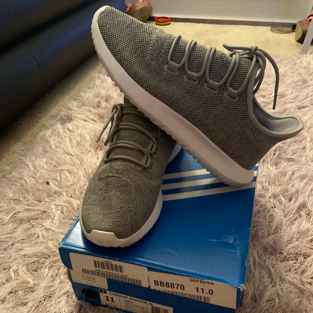 Adidas Tubular Shadow in Gray